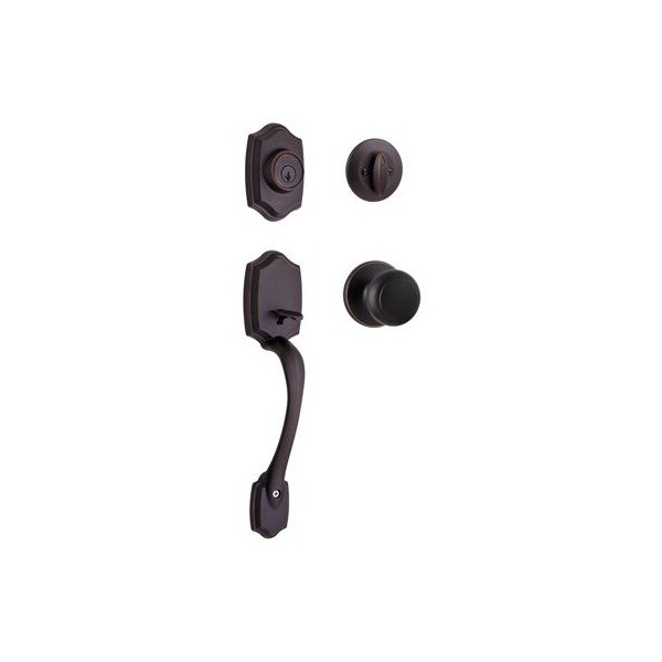 Kwikset Bell BRZ SGL Handle Set - 687BWXCV 11P SMT CP