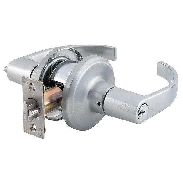 Dormakaba Lever Lockset, Mechanical, Entrance, Grd. 2 - QCL250M626S4478SSCKD