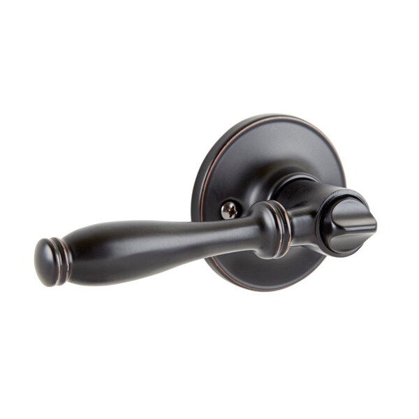 Delaney Hardware Callan Silona Edged Oil Rubbed Bronze Keyed Entry Door Handle - ST5107