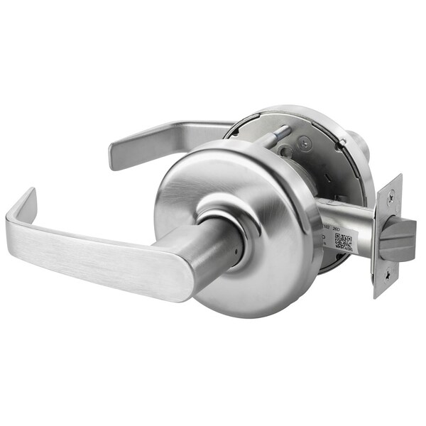 Corbin Russwin Grade 1 Privacy/Bedroom/Bathroom Cylindrical Lock, Newport Lever, D Rose, Non-Keyed, Satin Chrome Fi - CLX3320 NZD 626