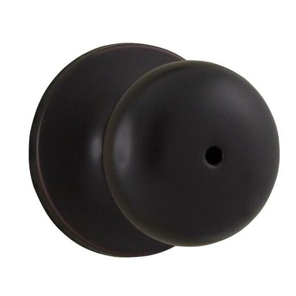 Weslock Knob Lockset, Privacy, Knob, Grade 3 - 00210S1S1FR20