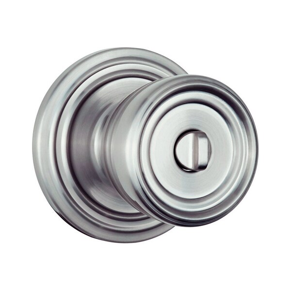 Brinks Home Security Brinks Push Pull Rotate Barrett Satin Nickel Single Cylinder Lock KW1 1.75 in. - 23025-119