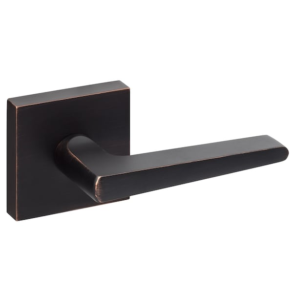 Sure-Loc Hardware Sure-Loc Hardware Basel Square Passage Lever, Vintage Bronze - BS101-SQ 11P