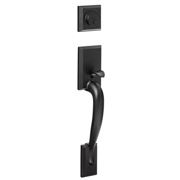 Sure-Loc Hardware Sure-Loc Hardware Madison Handleset, Flat Black - MA507 FBL