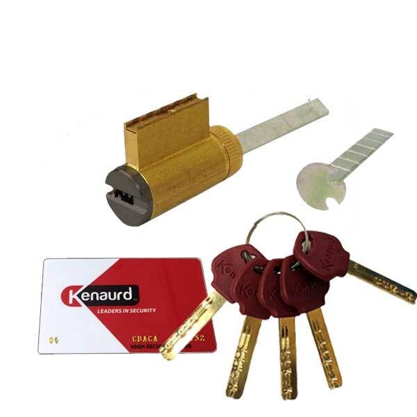 Kenaurd Kenaurd: High Security KIK Cylinder - 06 Keyway - 10B ORB - KHKC01-10B