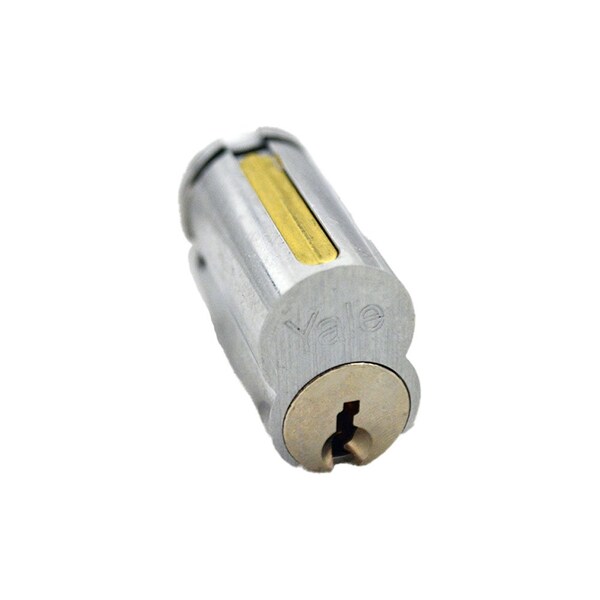 Yale Commercial Large Format IC 6 Pin Cylinder with SA Keyway US26D 626 Satin Chrome Finish - 1210SA626