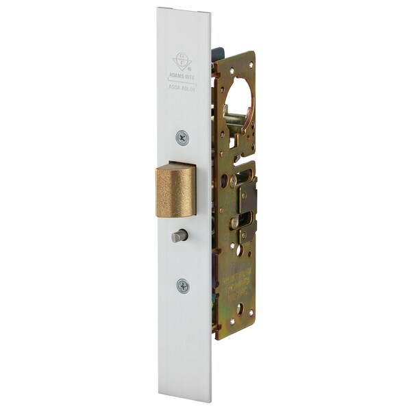 Adams Rite HD Deadlatch, 1-1/2" BS, w/ Bolt Holdback, Less Stk, US28 - 4920AN-45-000-628