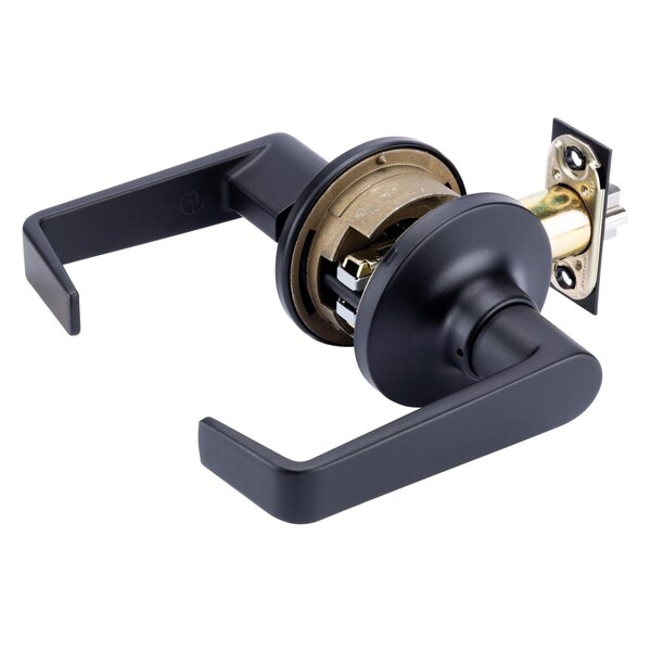 Brinks Commercial Brinks Commercial Matte Black Storeroom Lockset 2 in. - BC40099