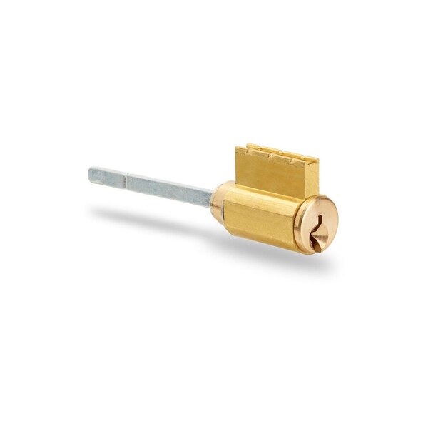 Yale Real Living Keyed Different Schlage C Keyway Cylinder for Touchscreen Deadbolt US3 (605) Bright Brass Finish - AYRD200SCKD605