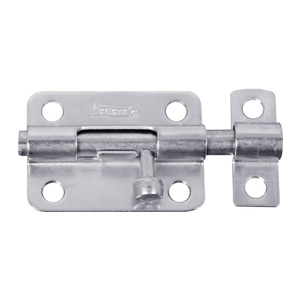 National Hardware National Hardware 3 in. L Zinc-Plated Steel Barrel Bolt 1 pk - N151-555