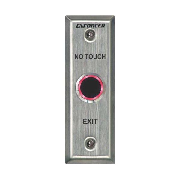 Seco-Larm Outdoor No-Touch Sensor with English message, slimline. Adjustable sensing range and rela - SLM-SD-9163-KSQ
