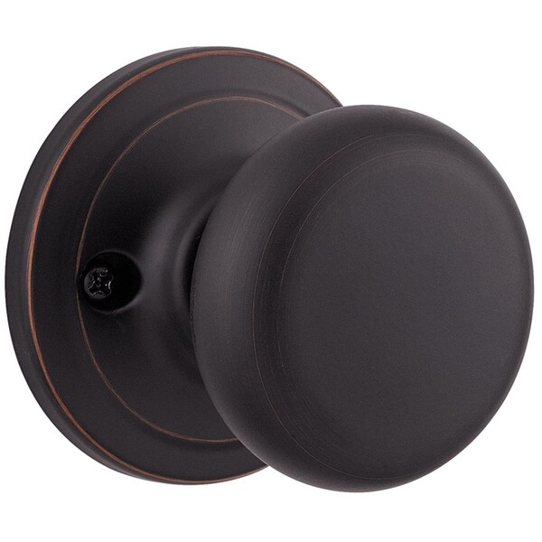 Kwikset Kwikset Juno Venetian Bronze Passage Door Knob 1-3/4 in. - 97200-790