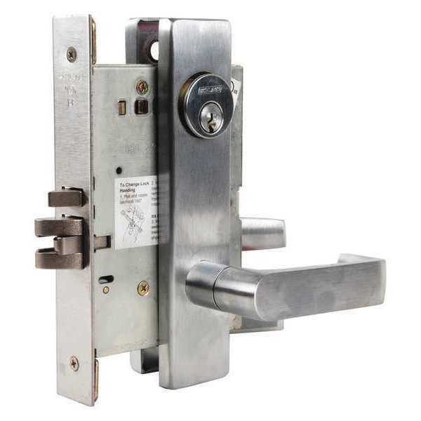 Schlage Lever Lockset, Mechanical, Entrance, Grd. 1 - L9050P 06L 626 C123