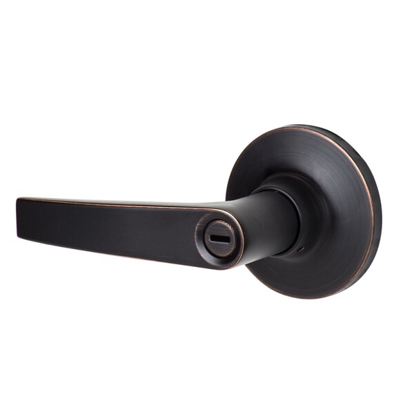 Sure-Loc Hardware Sure-Loc Hardware Cedar Privacy Lever, Vintage Bronze - CD102 11P