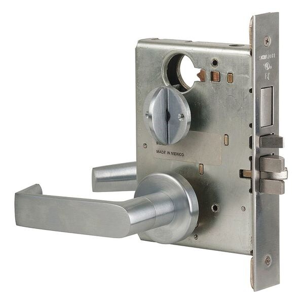 Schlage Lever Lockset, Mechanical, Entrance, Grd. 1 - L9453P 06A 626 C123