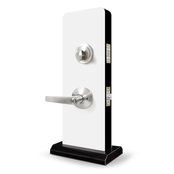 Premier Lock Entry Door Lever Combo Lock Set with Deadbolt Set of 4, Keyed Alike, Stainless Steel, 4PK - LED03C-4