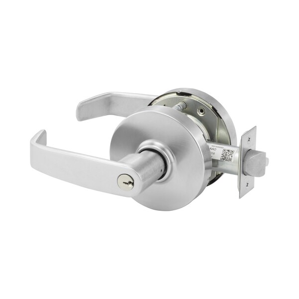 Sargent Utility Asylum Institutional F87 Double Cylinder Cylindrical Lever Lock Grade 1 with L Lever - 10XG17LL26D