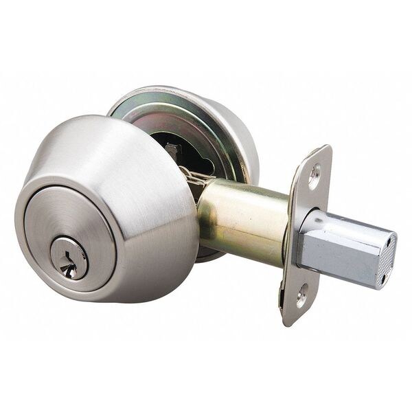 Ez-Flo Eastman Deadbolt, Steel, 2-3/8" or 2-3/4" Backset - 57782