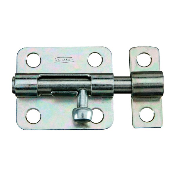 National Hardware National Hardware 2-1/2 in. L Zinc-Plated Steel Barrel Bolt 1 pk - N151-449