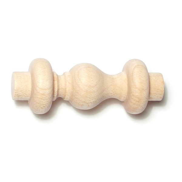 Midwest Fastener 2-1/8" Birch Wood Gallery Rail Spindles 10PK - 08914