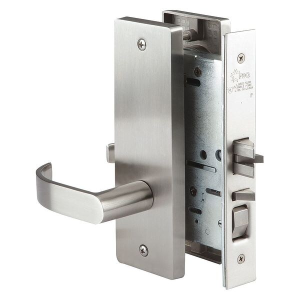 Pdq Mortise Lockset, Lever, MR, MR Escutcheon, Class, Mech. - MR148BJEW630RHSCC