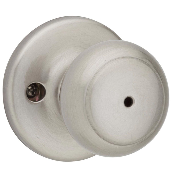 Kwikset Kwikset Cove Satin Nickel Privacy Knob Right or Left Handed - 93001-866