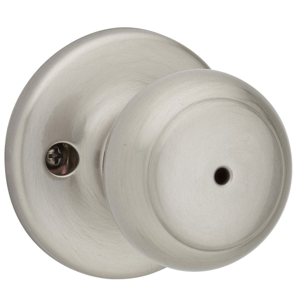 Kwikset Kwikset Cove Satin Nickel Privacy Knob Right or Left Handed - 93001-866