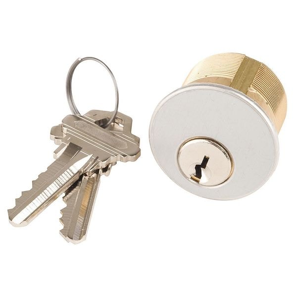 Kaba Ilco Lockset Cylinder, Satin Chrome, Keyway Type Schlage(R) C, 5 Pins - 7165SC2-26D-34532