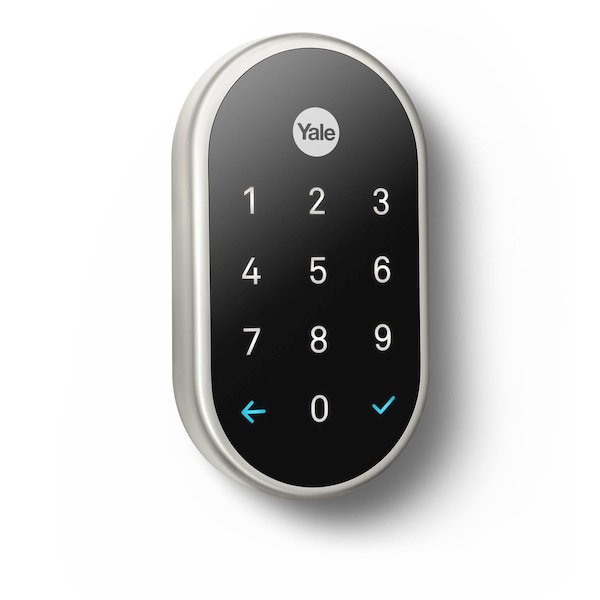 Google Nest Nest x Yale Keyless Entry Deadbolt with Nest Connect Satin Nickel - RB-YRD540-WV-619