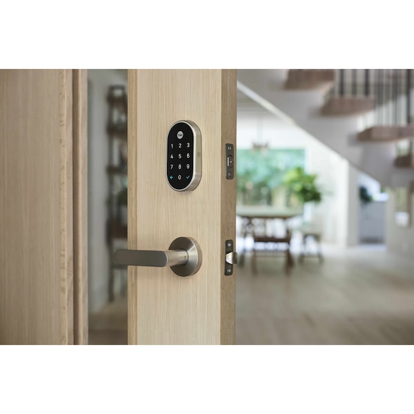 Google Nest Nest x Yale Keyless Entry Deadbolt with Nest Connect Satin Nickel - RB-YRD540-WV-619
