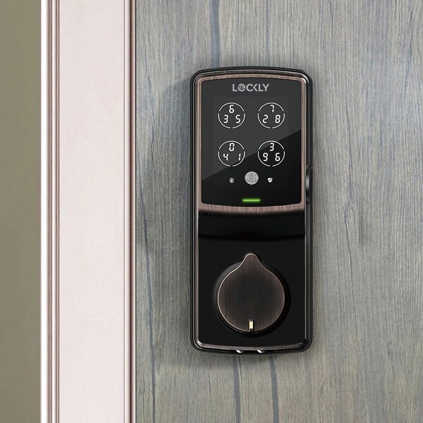 Lockly Secure Plus Deadbolt Edition, Venetian Bronze - PGD728FVB