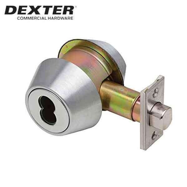Dexter By Schlage DB2000 DOUBLE CYL DEADBOLT CYLINDER X CYLINDER GRADE 2 DEADBOLT LESS SFIC PREP-SATIN CHROME - DEX-DB2000-DCT-626-SFIC