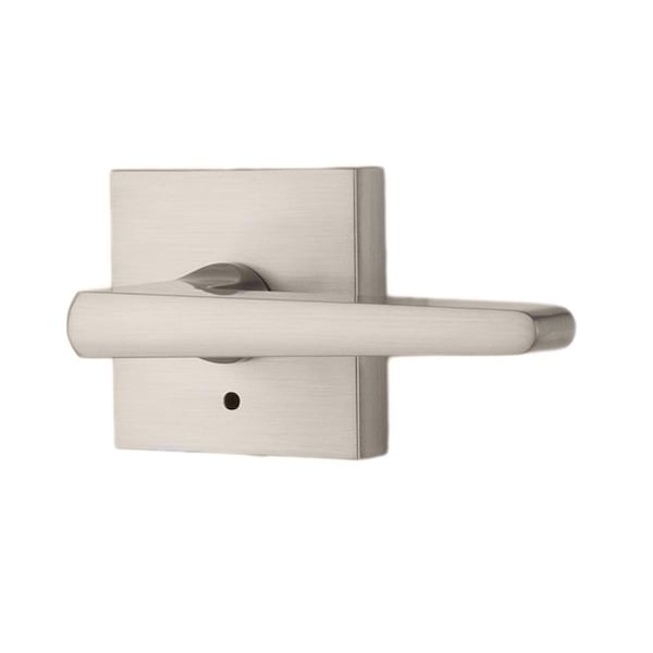 Weslock Philtower Privacy Lock ADJ Latch and Full Lip Strike Satin Nickel - 007107N7NFR20