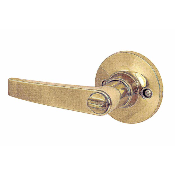 Sure-Loc Hardware Sure-Loc Hardware Cedar Entrance Lever, Polished Brass - CD107 3