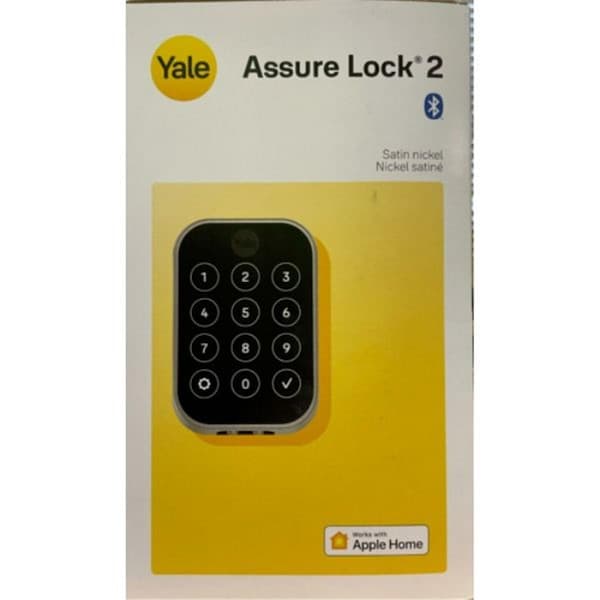Yale Assure Lock 2 Key-Free Touchscreen with BT - Satin Nickel - YRD450-BLE-619