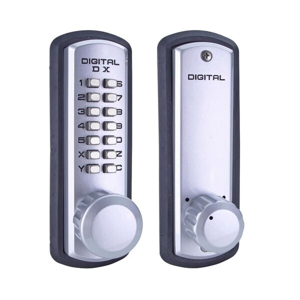 Lockey Usa Mechanical Keyless Deadbolt, Single Sided, 3210, Marine Grade - 3210SCMG