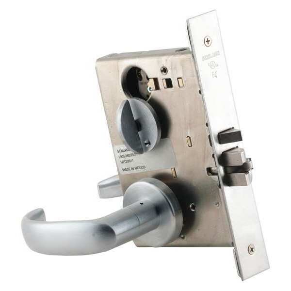 Schlage Lever Lockset, Mechanical, Entrance, Grd. 1 - L9050P 17A 626 C123