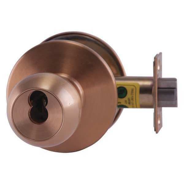 Best Knob Lockset, Mechanical, Entrance, Grd. 1 - 8K37AB4DSTK612