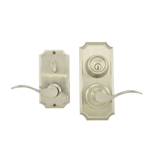 Weslock Unigard LH Bordeau INT Entry 2-3/8" Latch Round Corner stks SN - L1501UNUNSL2D