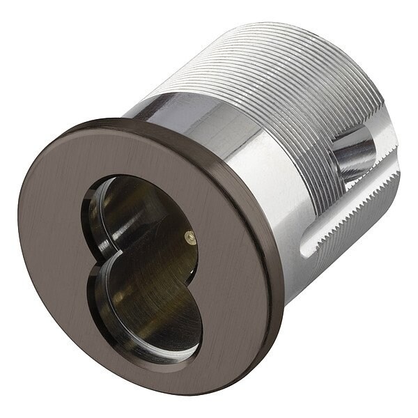 Assa Abloy Accentra Mortise Cylinder, Dark Bronze Finish - K660 1-3/8 613E LC