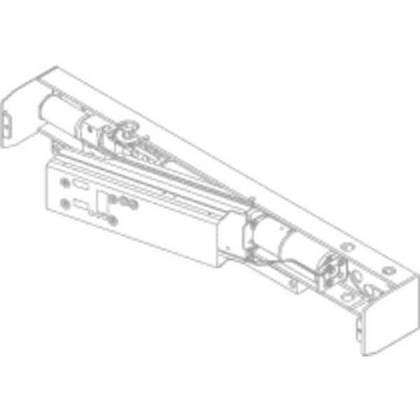 Lcn Standard Cylinder Assembly, Aluminum - 4642-3071CS AL