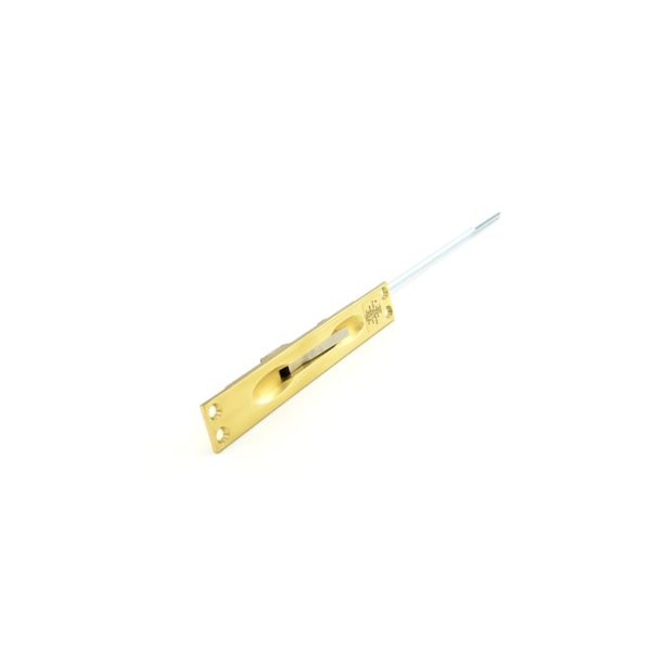 Trimco UL 12" Flush Bolt for Metal Doors Bright Brass - 3917-12.605