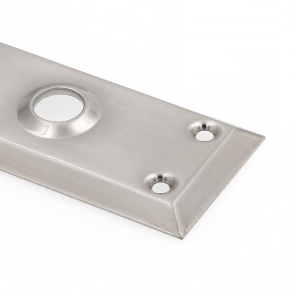 Prime-Line Mortise Keyed Lock Set with Glass Knob, Fits Doors with 2-3/8 In. Backset - E 28335