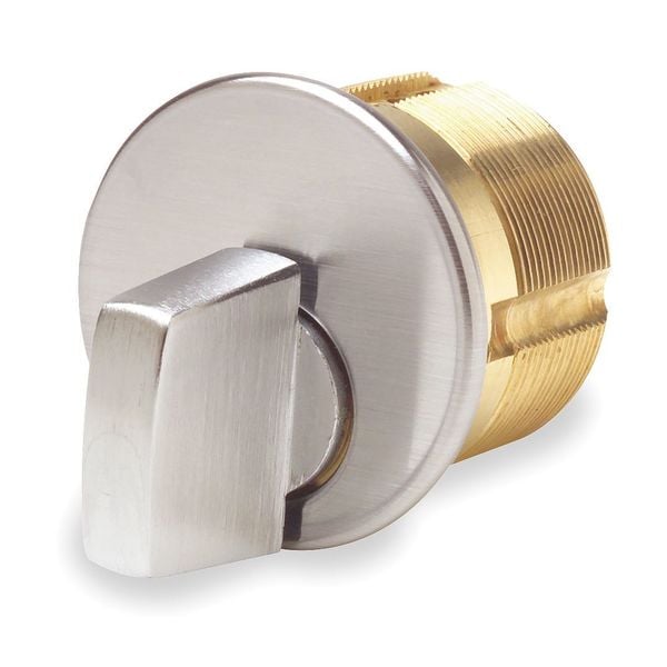 Kaba Ilco Lockset Cylinder, Satin Chrome, 0 Pins - 7161TK2-26D
