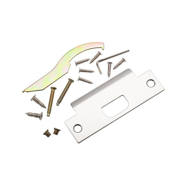 Trans Atlantic Co. LSV Saturn Standard Duty Brushed Chrome Grade 2 Commercial Cylindrical Exit Door Handle - DL-LSV20-US26D