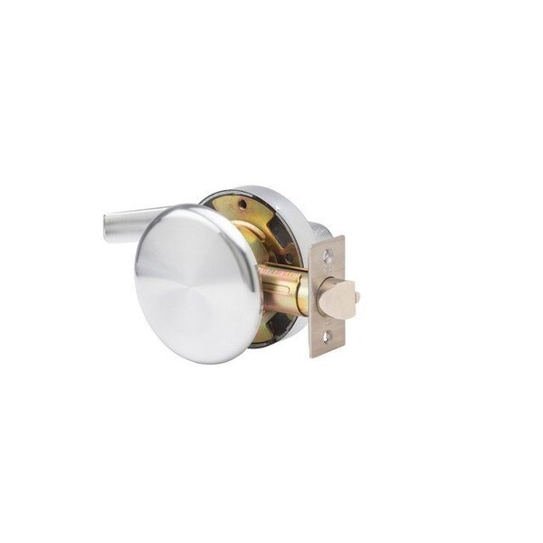 Trans Atlantic Co. LSV Saturn Standard Duty Brushed Chrome Grade 2 Commercial Cylindrical Exit Door Handle - DL-LSV20-US26D