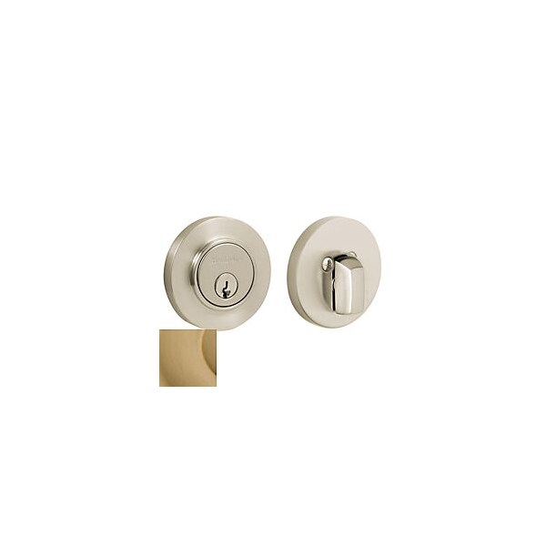 Baldwin Estate Vintage Brass Deadbolts - 8244.033