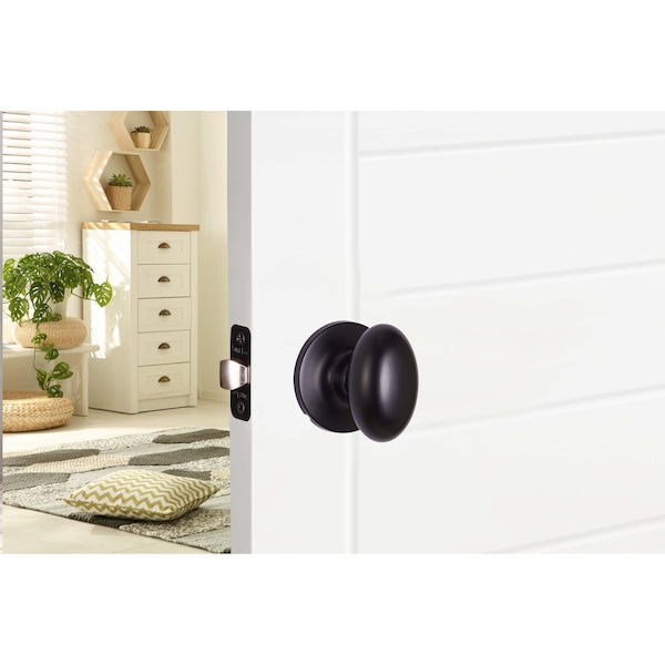Sure-Loc Hardware Sure-Loc Hardware Arapaho Passage Knob, Flat Black - AR101 FBL