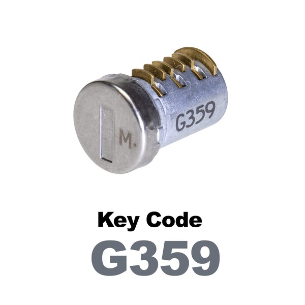 Global Replacement Lock Cylinder, For Master Key Applications, For use in Locks with Key Code G359 - KC-SM-NK-359