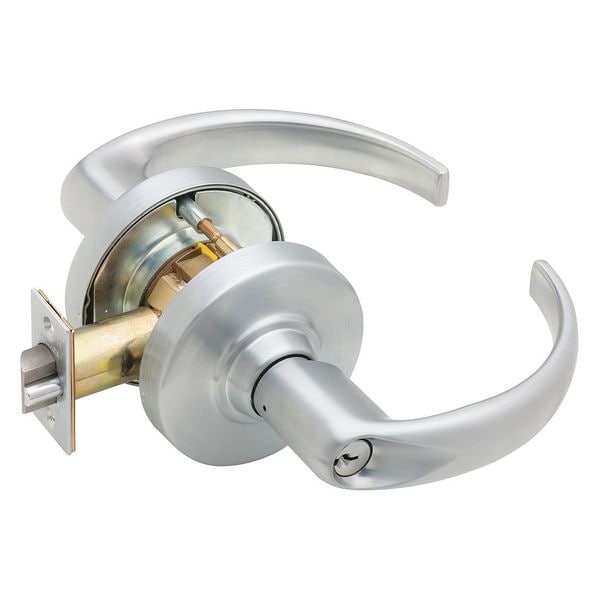 Schlage Lever Lockset, Mechanical, Entrance, Grd. 1 - ND53PD SPA 626 C123